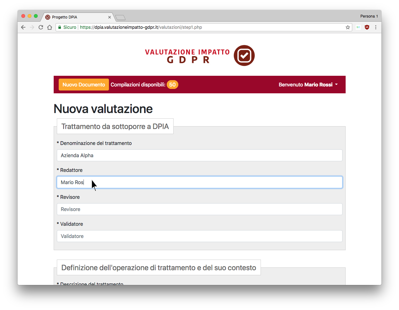 2 - compilazione